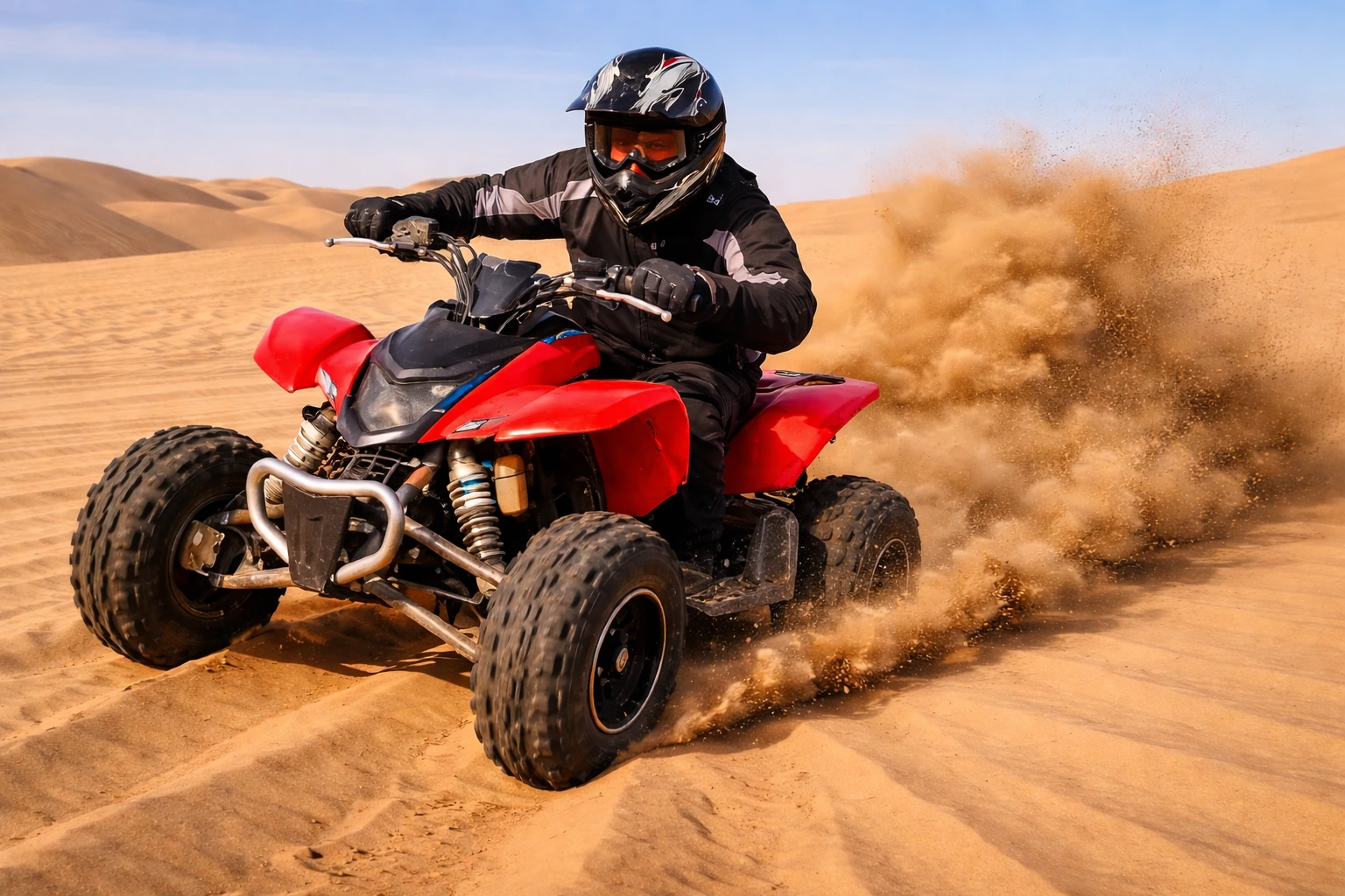 Morning Desert Safari Dubai with Quad Biking – Thrill & Adventure